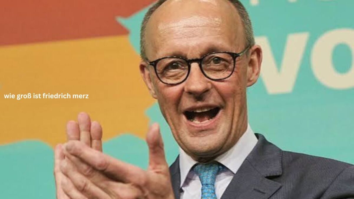 wie groß ist Friedrich Merz
